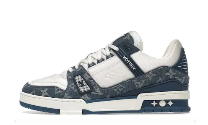 LOUIS VUITTON TRAINER "Blanco/Azul"